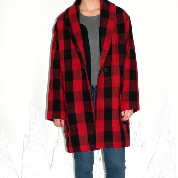 Native Youth Logger Check Plaid Jacket Size XS - Picture 7 of 7